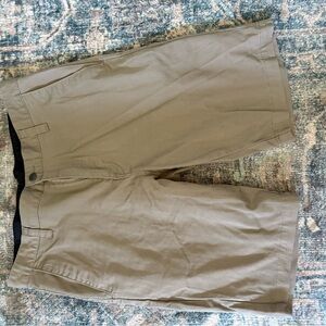 Volcom Men's Tan Flat Front Shorts